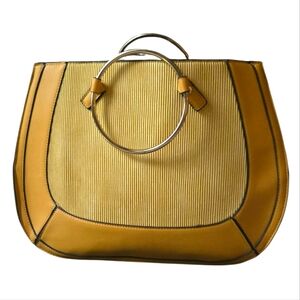 Established 1946, Mustard Handbag